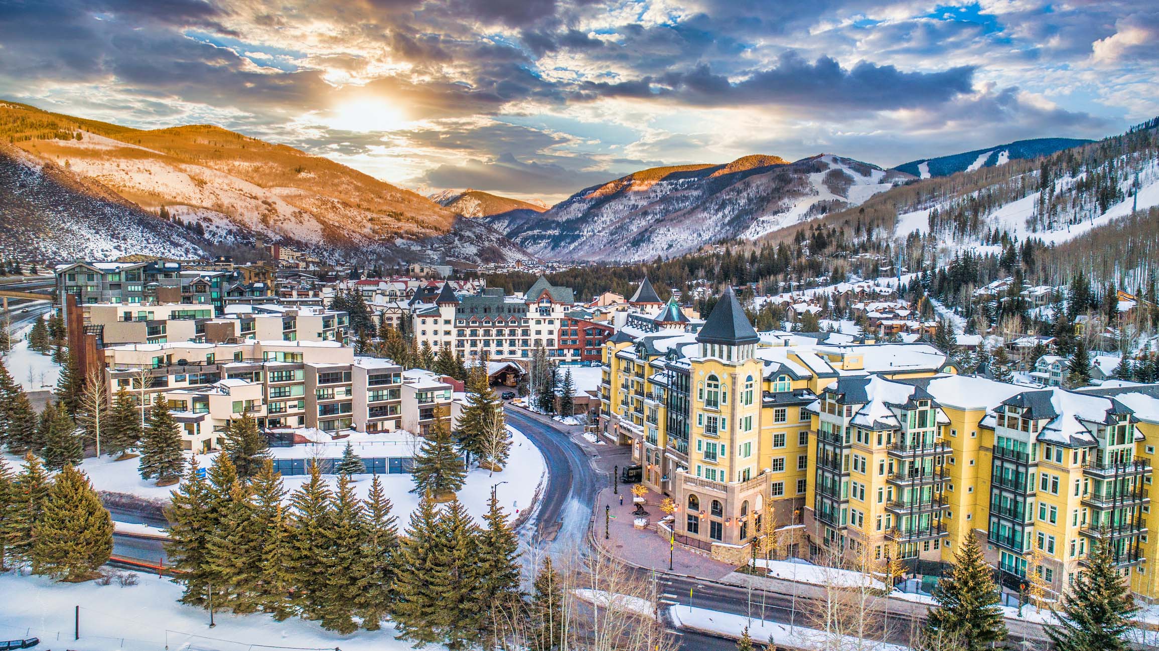 Mountain Town in Colorado