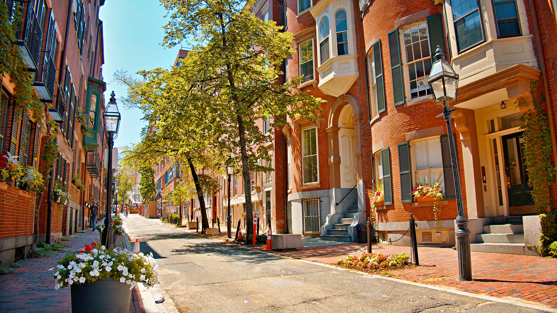 Boston residential neighborhood